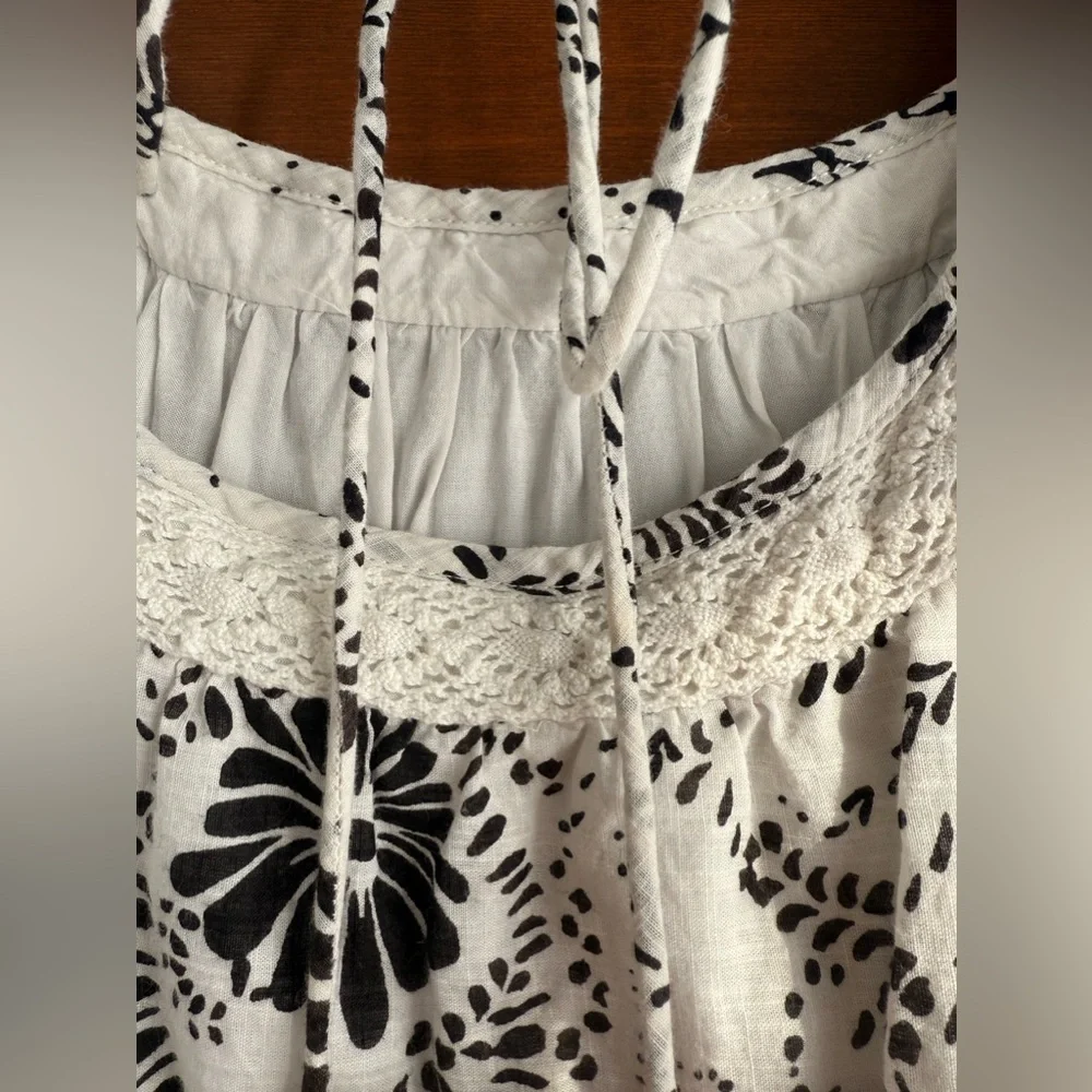 Maeve by Anthropologie Flutter-Sleeve Babydoll Mini Dress - Picture 6 of 6
